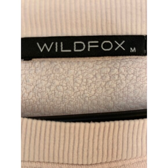 Wildfox Womens I'm The Treat Sweatshirt M Pink Oversize GUC Graphic Pullover - Picture 3 of 9